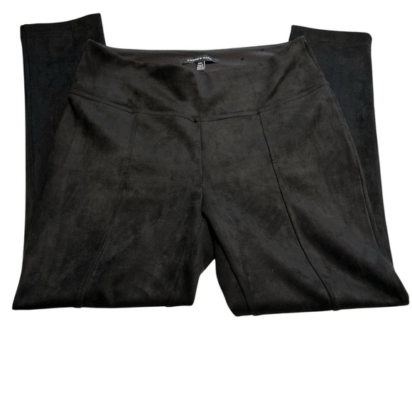 Faux Suede Women's Pants - Picture 2 of 8